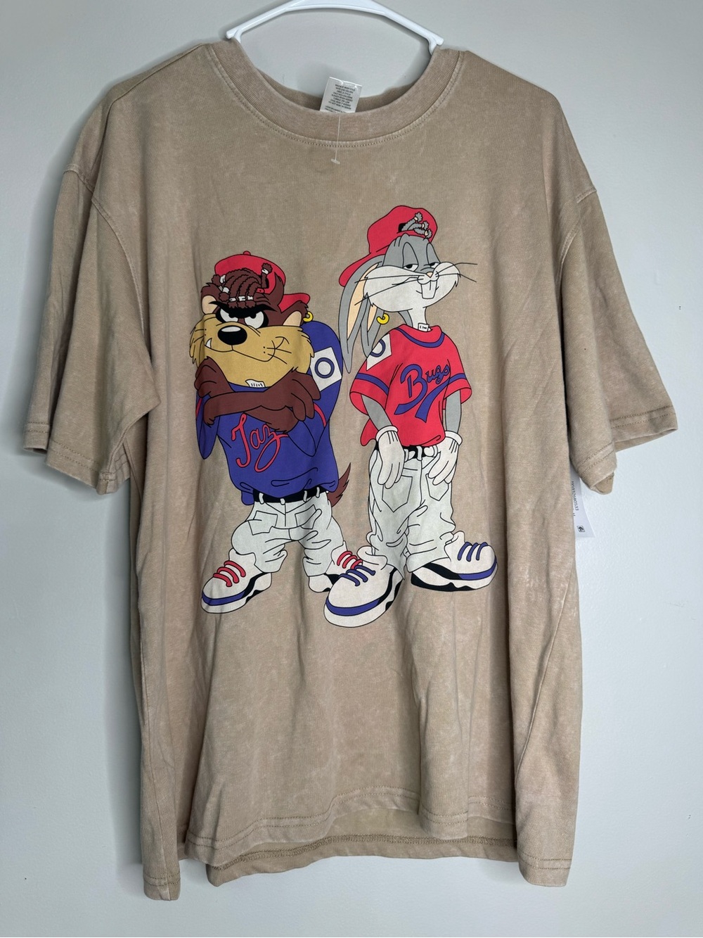 Warner Bros. Looney Tunes Taupe Graphic Tee